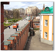 Реставрация Прясел Башен Александровского сада - от Арсенальной до Боровицкой